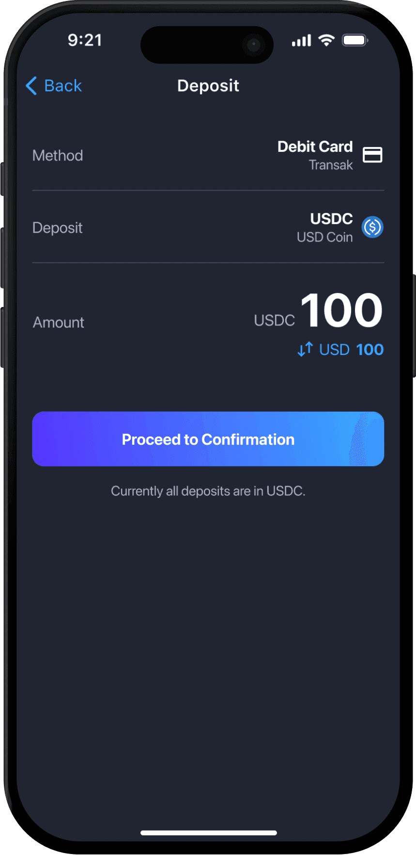 Telcoin Wallet Deposit